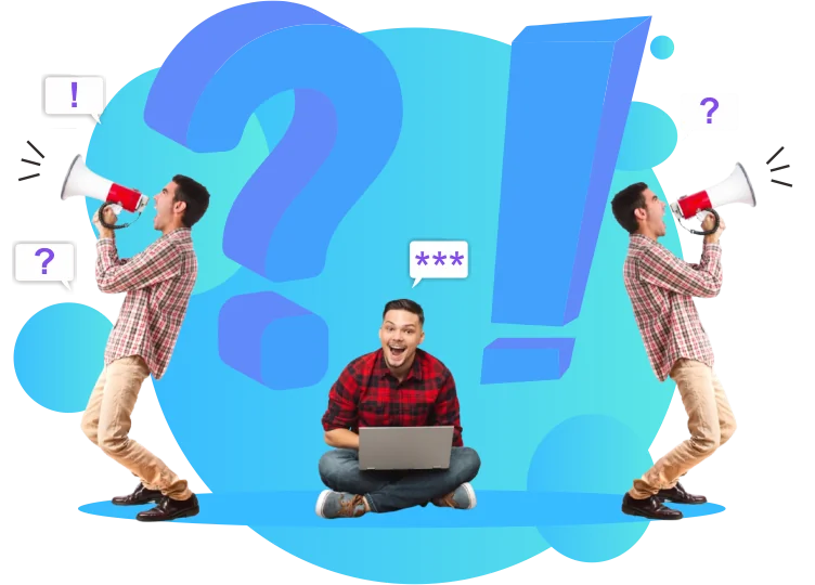 Ilustrasi FAQ Mobile