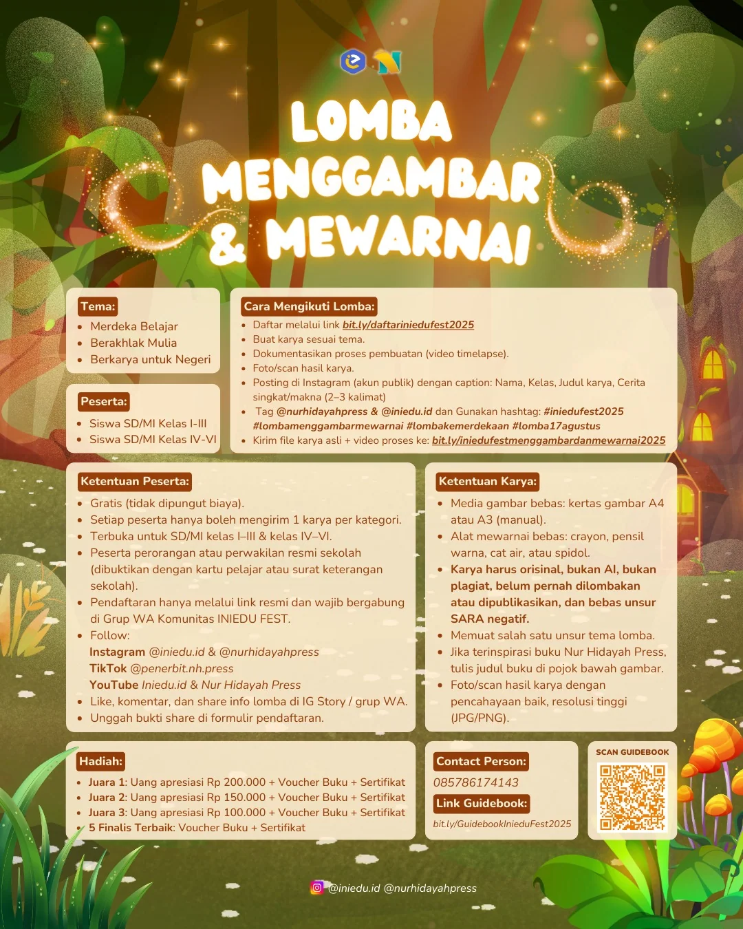 Poster Lomba Menggambar & Mewarnai